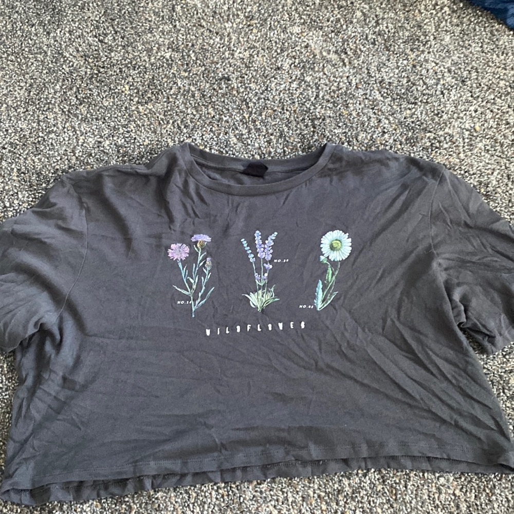 Urban outfitters- cropped tee